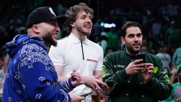 Referees Confused About Who's Jack Harlow At Milwaukee Bucks vs Boston Celtics Game 1