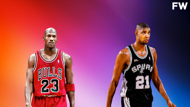 Michael Jordan Warned The NBA About Tim Duncan's Potential Early: "Don't Sleep On Tim Duncan. He Is Probably The Most Fundamental All-Around Big Man."