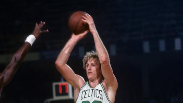 Incredible story of Larry Bird, high school baseball coach