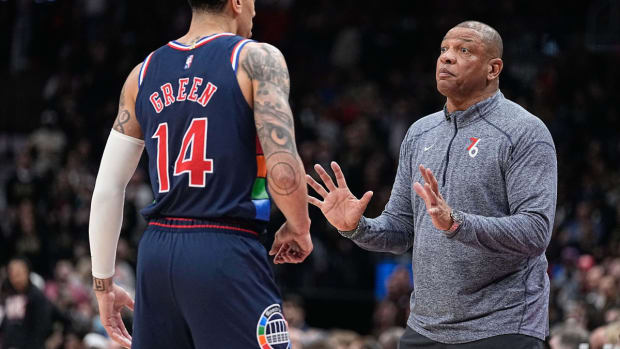 Danny Green Seemingly Throws Shade At Doc Rivers Over Joel Embiid Injury: "We Probably Should’ve Pulled The Plug A Little Earlier. But I Mean, It Is What It Is.”