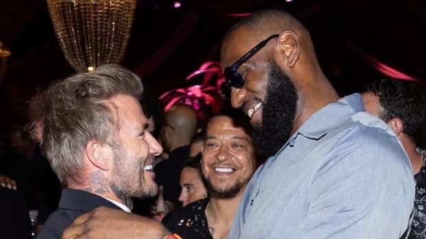 LeBron James Posts Big Message After Meeting David Beckham: "Always Great Seeing My Guy! Always!"