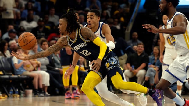 Video: Ja Morant And Jordan Poole Dap Each Other Up After Controversial Injury In Game 3