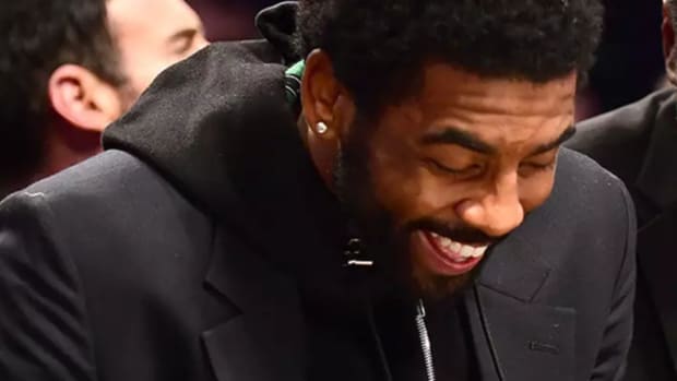 Kyrie Irving Was Seemingly High And Started Talking About OnlyFans On Live Stream, NBA Fan Posted Video Of Him Laughing While Playing Grand Theft Auto