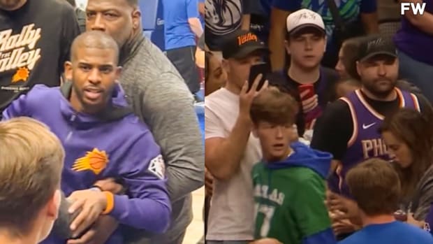 Mavs Fan Escorted Out For Incident with Chris Paul's Mother Offers His Side Of The Story: "One Of Those Gentlemen Apparently Grabbed CP3's Mother"