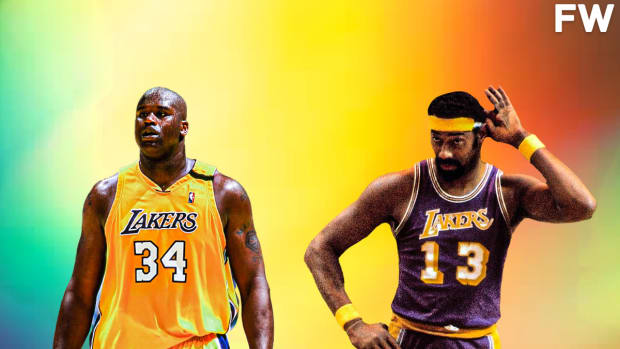 Shaquille O'Neal and Wilt Chamberlain