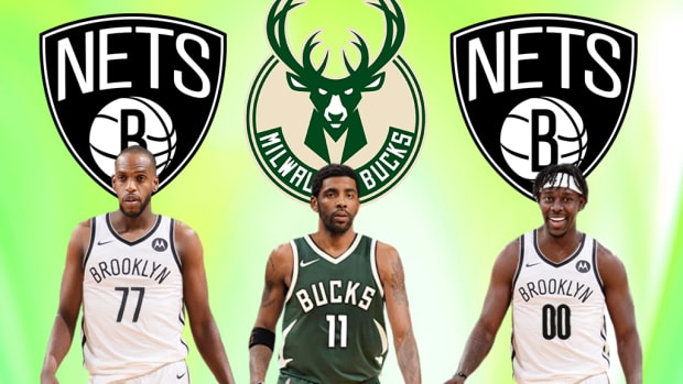 NBA Analyst Believes The Bucks Should Trade Khris Middleton Or Jrue Holiday For Kyrie Irving: "The Salaries Work, Who Says No?"