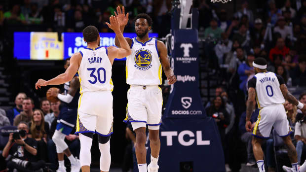 Stephen Curry Says The Warriors Want Andrew Wiggins To Dunk On People, Yell, And Just Get A Tech One Time