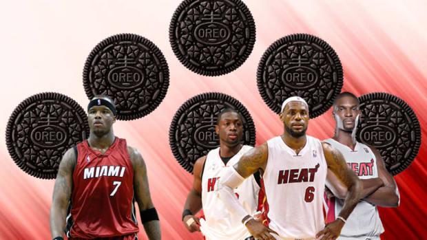 Jermaine O'Neal Hilariously Explained Why He Left The Miami Heat At the Start Of The Big 3 Era: "I'm Too Old To Be Having A Debate On Whether I Want To Have An Oreo or Not."