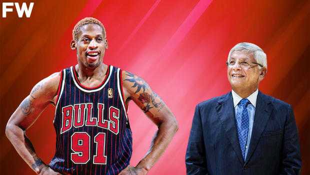 David Stern Once Warned Dennis Rodman He'd Kick Him Out Of The NBA If He Got Another Tattoo: "I Said What? So That Basically Fueled The Fire There."