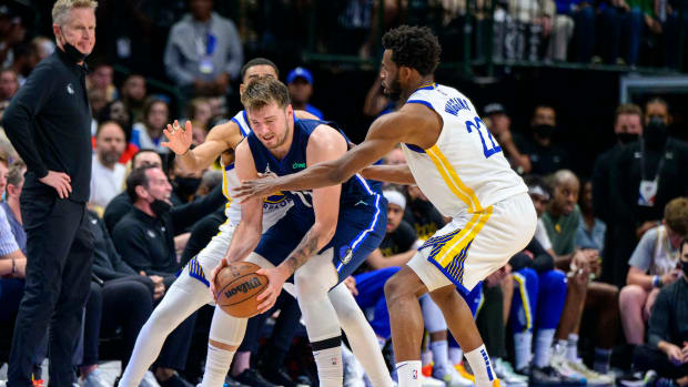 Luka Doncic Sounds Defeated After Warriors Take 3-0 Lead: "It's My First Time In Conference Finals In The NBA. I'm 23, Man, I'm Still Learning A Lot."
