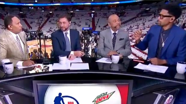 Stephen A. Smith Couldn't Believe Jalen Rose Voted Kyrie Irving For All-NBA Third Team: "How In God’s Name Is He A Third-Team All-NBA?"