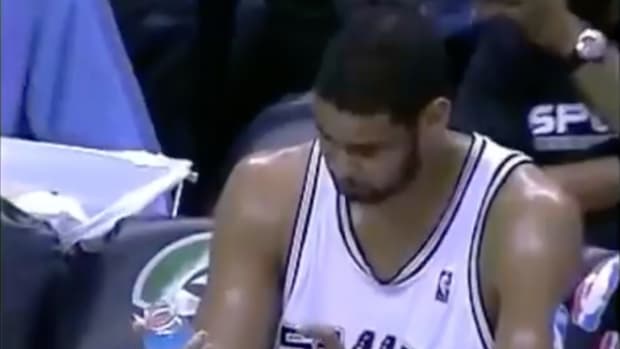 Tim Duncan Could Not Believe How Bad His Gatorade Was During A Time-Out: “He Was Not Happy.”