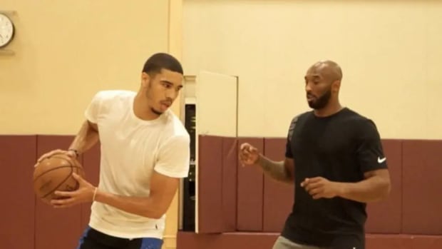Jayson Tatum Wearing Kobe Bryant Draft Work Out With Celtics 1996 Shirt,  hoodie, sweater, long sleeve and tank top