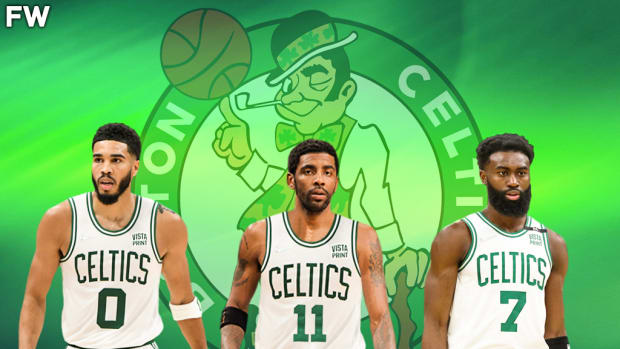 NBA Fans Roast Kyrie Irving After The Celtics Reach The NBA Finals: “Kyrie Was Hoopin With Tatum And Brown And Wanted Out.”