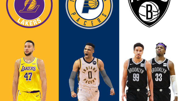 Nick Wright Suggests A 3-Team Blockbuster Trade: Ben Simmons To Lakers, Russell Westbrook To Pacers, Malcolm Brogdon And Buddy Hield To Nets
