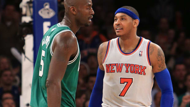 Iman Shumpert Reveals Carmelo Anthony Confronted Kevin Garnett For Saying ’S*ck My D*ck’: “I Remember Melo Being Like Cotton Mouthed. He Just Wasn’t Letting It Go.”