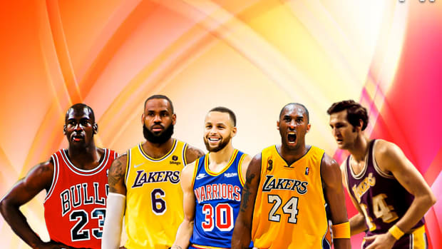 Stephen Curry Is One Of 5 Players To Average 25 PPG, 5 RPG, And 5 APG In The Finals, Along With Michael Jordan, LeBron James, Kobe Bryant, And Jerry West