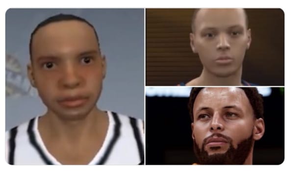NBA Fans Troll Steph Curry's Face Evolution On NBA 2K