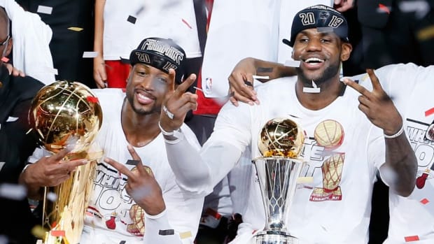Wade and LeBron Champions