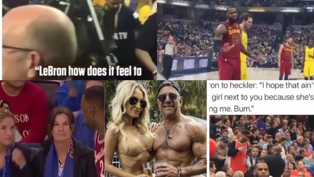 5 Times LeBron James Was Heckled By NBA Fans On The Court