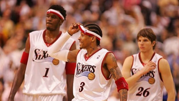 Back in 2005, The NBA Fined Philadelphia 76ers $200K Over The Long Shorts Of Allen Iverson, John Salmons, Kyle Korver And Kevin Ollie