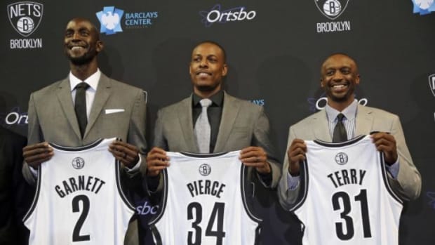 Garnett, Pierce, Terry - Brooklyn Nets