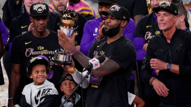 LeBron James demands 'respect' after winning Finals MVP in Los