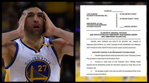 Business Owner File Lawsuit Against Zaza Pachulia because of Kawhi's injury