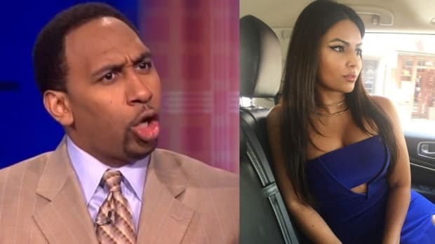 Stephen A. Smith Stops His Show To Talk About How Hot The Wife Of David Fizdale Is