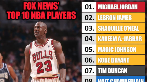 Fox News' Top 10 NBA Players List Is Very Controversial Shaq 3rd, Kobe 6th