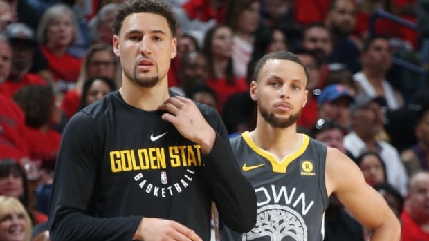 Mychal Thompson: Klay wants to go into Hall of Fame alongside Stephen  Curry, retire with Warriors in 10 years 