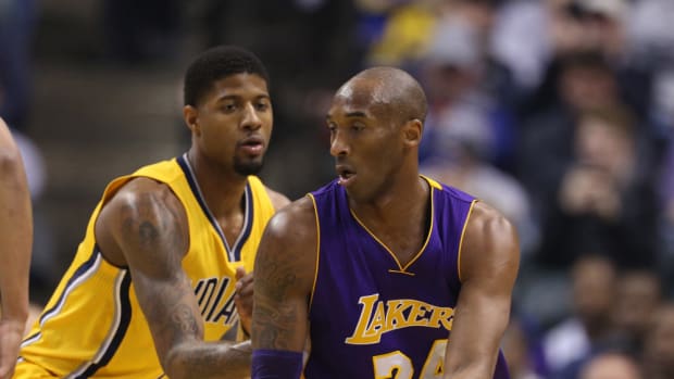 Kobe Bryant Gifts Sneakers To Paul George After George Calls Him