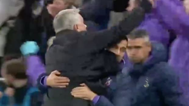 Video: Jose Mourinho Priceless Celebration After Tottenham Complete Comeback