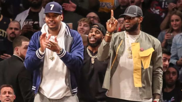 Carmelo Anthony Recalls How LeBron James Saved His Life: 