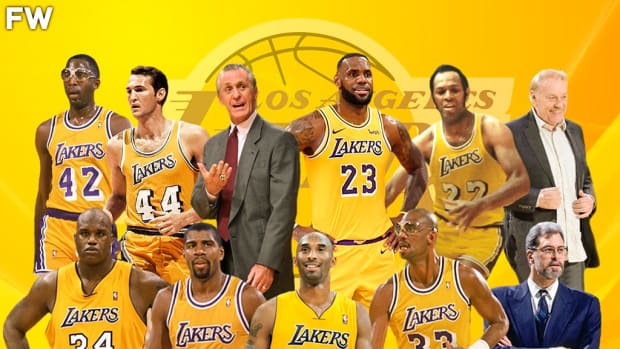 Ranking The Top 10 Most Important Lakers Of All-Time: Kobe Bryant Leads The  Purple And Gold Legends - Fadeaway World