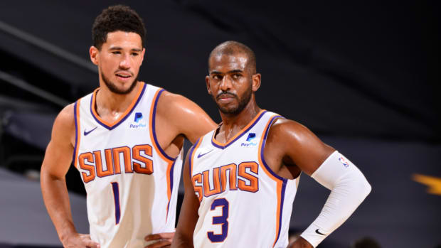 PHOENIX SUNS: DEVIN BOOKER & CHRIS PAUL —