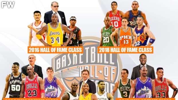Ranking The Top 10 Greatest Hall Of Fame Classes Of All Time