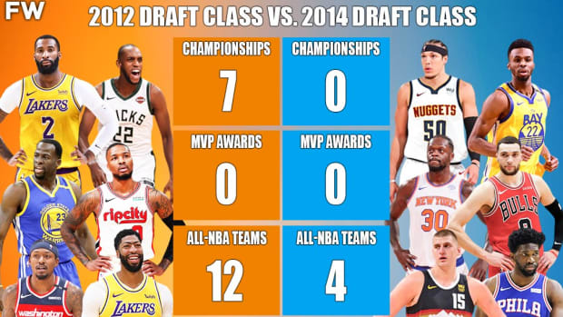 The Full Comparison: 2012 Draft Class vs. 2014 Draft Class