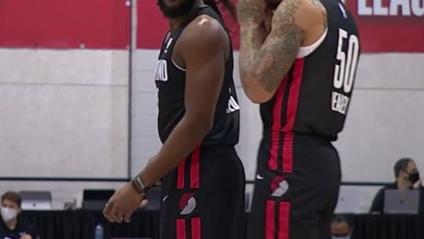 Kenneth Faried And Michael Beasley Are Playing For The Portland Trail Blazers In The NBA Summer League