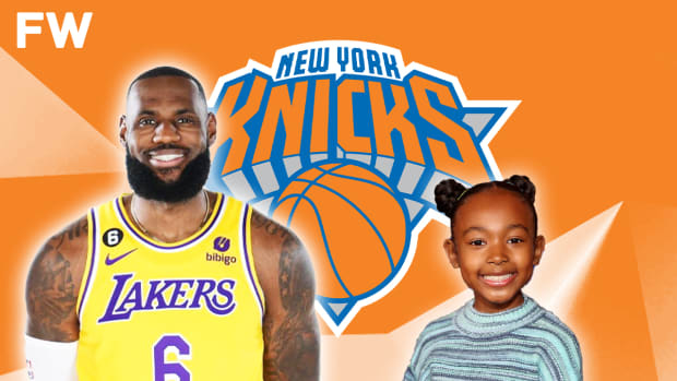 LeBron James Shares Adorable Video Of Daughter Zhuri Calling The Knicks The 'New York Kicks'