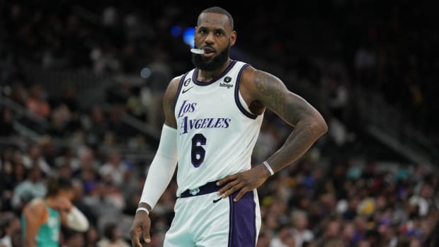 LeBron James revealed he didn't have to necessarily rely on his athleticism to dish out consistent numbers.