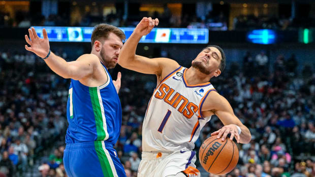 NBA Fans Roast Suns After Mavericks Blow Them Out: "Luka Doncic Keeps Giving Devin Booker Nightmares"