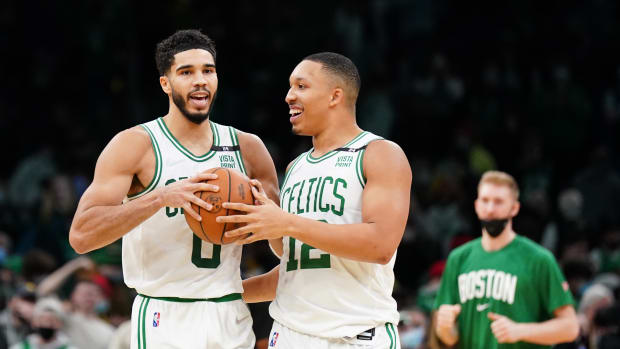Jayson Tatum Was Not Happy With Grant Williams' Copying His Kiss Of Death Celebrations Against The Suns