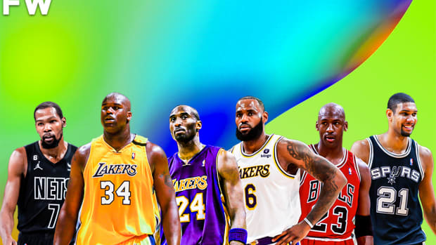 NBA Buzz - All SIX in their prime, who is being pushed to the bench? 🤔 Stephen  Curry, Kobe Bryant, Michael Jordan, Kevin Durant, LeBron James, or  Shaquille O'Neal? 🤔 ZG Visualz