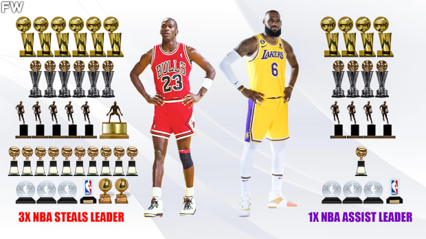 Michael Jordan Won More Trophies And Awards Than LeBron James And Kevin ...