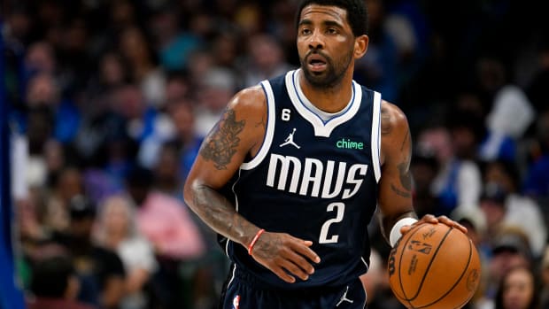Kyrie Irving claps back at Mavericks fans booing him: 'If the fans wanna  change places  be my guest