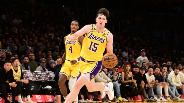 Lakers – Nets: Austin Reaves face to LeBron James became an NBA meme
