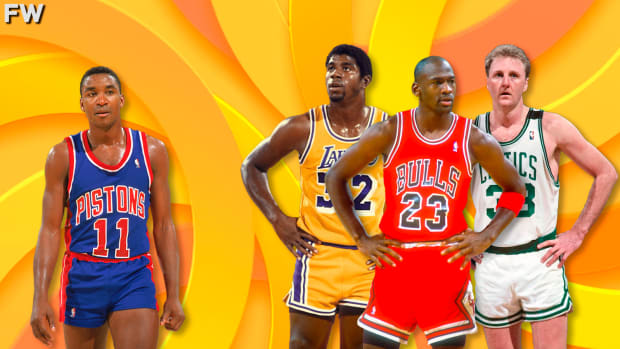 Magic Johnson tells a crazy story about Michael Jordan's famous shrug in  the 1992 NBA Finals – NBC Sports Chicago