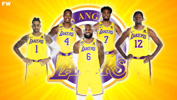 Video Lakers Players Hilariously Make Goat Sounds Behind Lebron James Video Lakers Players Hilariously Make Goat Sounds Behind Lebron James