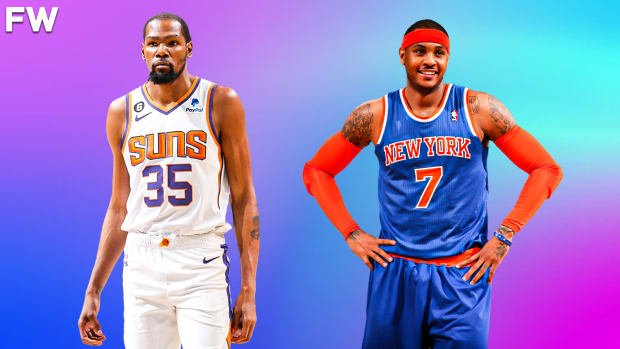 New York Knicks Are Thinking About Retiring Carmelo Anthony's No. 7 Jersey, Fadeaway World